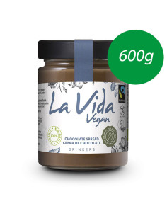 Crema de chocolate vegana Bio 600g La Vida Vegan